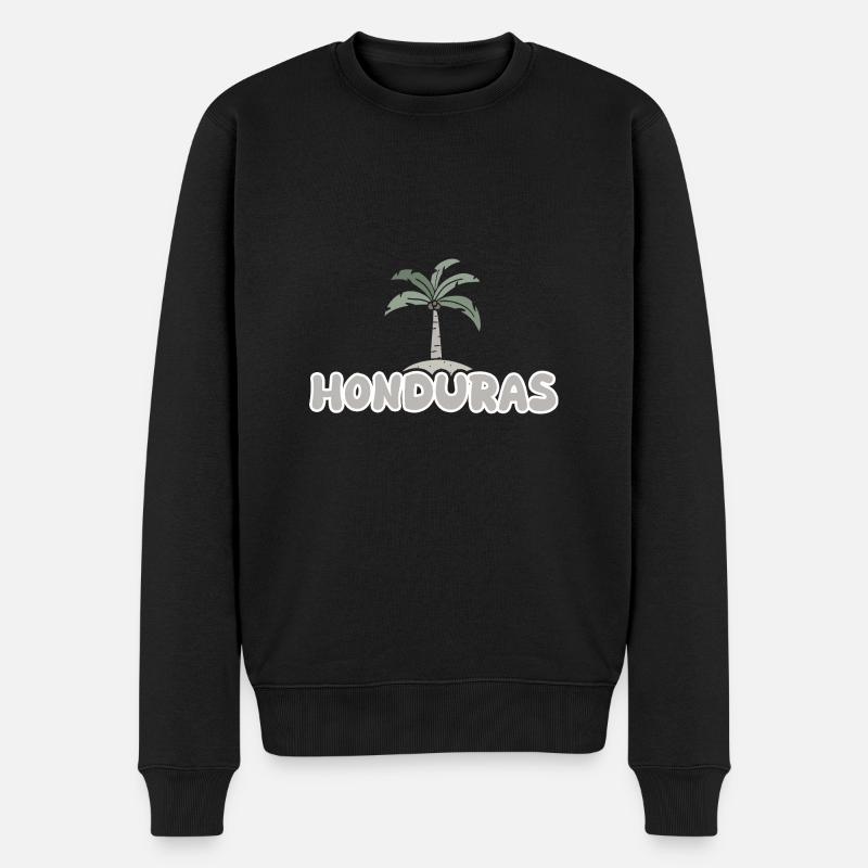 Honduras Honduras - Pull Premium bio Homme - noir