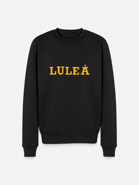 Luleå - Ekologisk premiumtröja herr - svart
