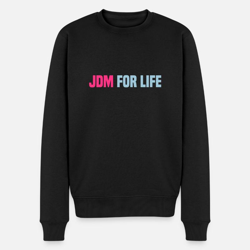 JDM for Life - Pull Premium bio Homme - noir