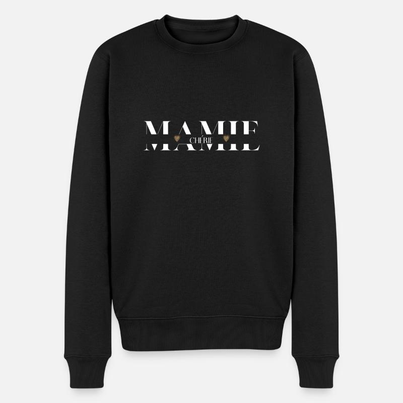 Mamie chérie - Pull Premium bio Homme - noir