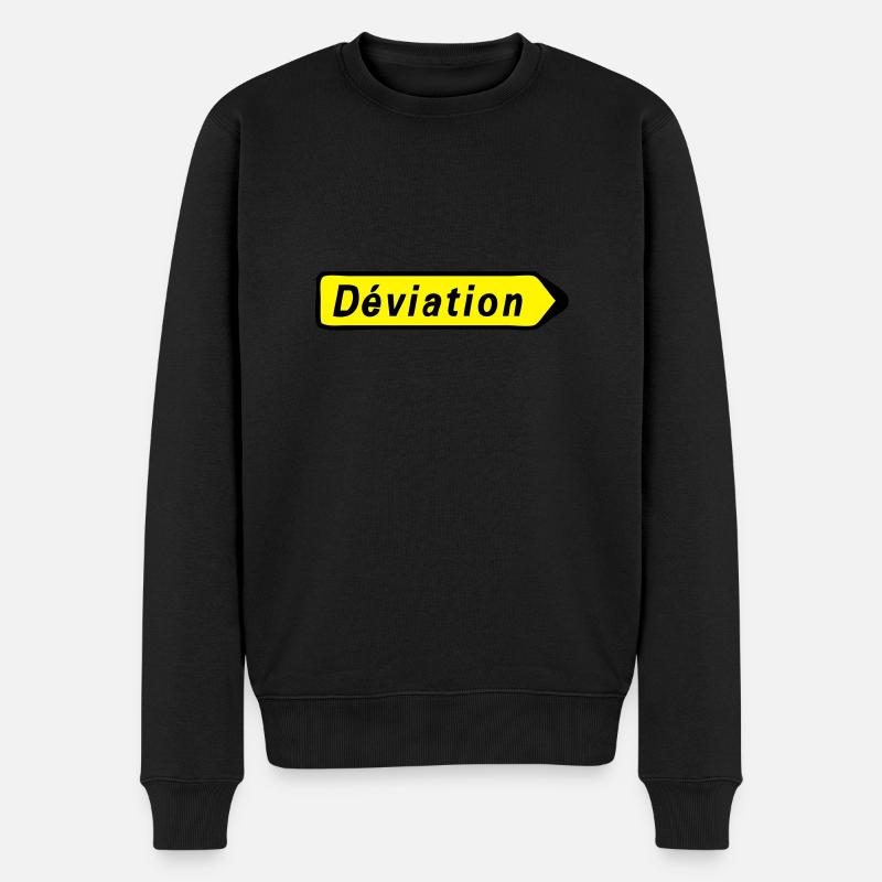 deviation - Pull Premium bio Homme - noir