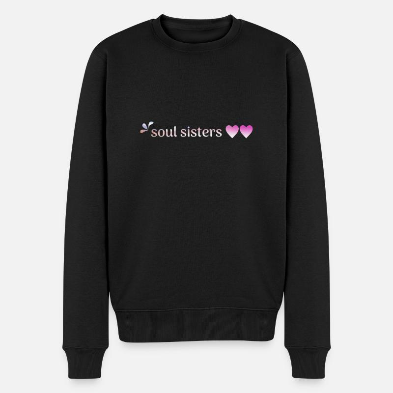 Meilleures amies - Amis - Pull Premium bio Homme - noir