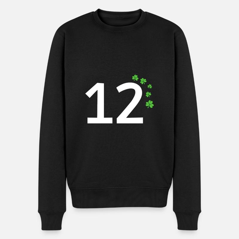 12 - Pull Premium bio Homme - noir