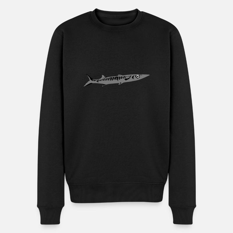 Barracuda - Männer Premium Bio Pullover - Schwarz