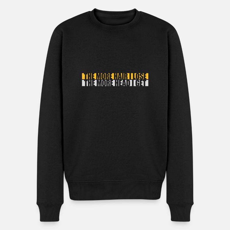 J’ai plus de tête - Pull Premium bio Homme - noir