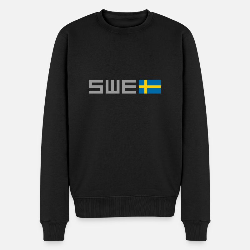 Suède - Pull Premium bio Homme - noir