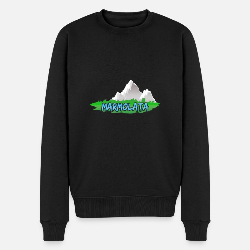 Marmolada comme Marmolada - Pull Premium bio Homme - noir