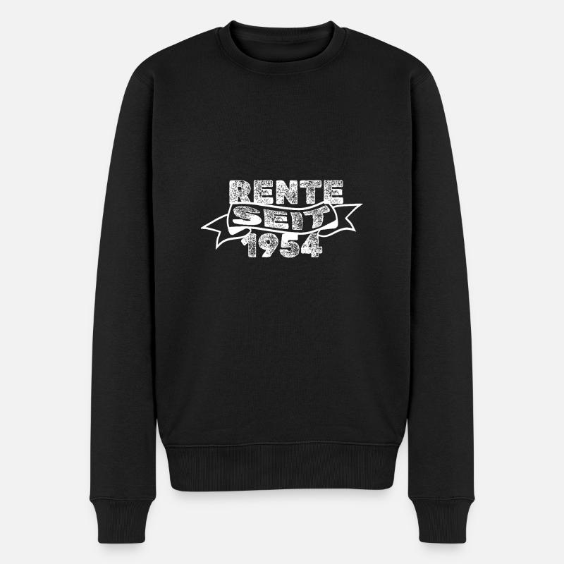Retraités 1954 - Pull Premium bio Homme - noir