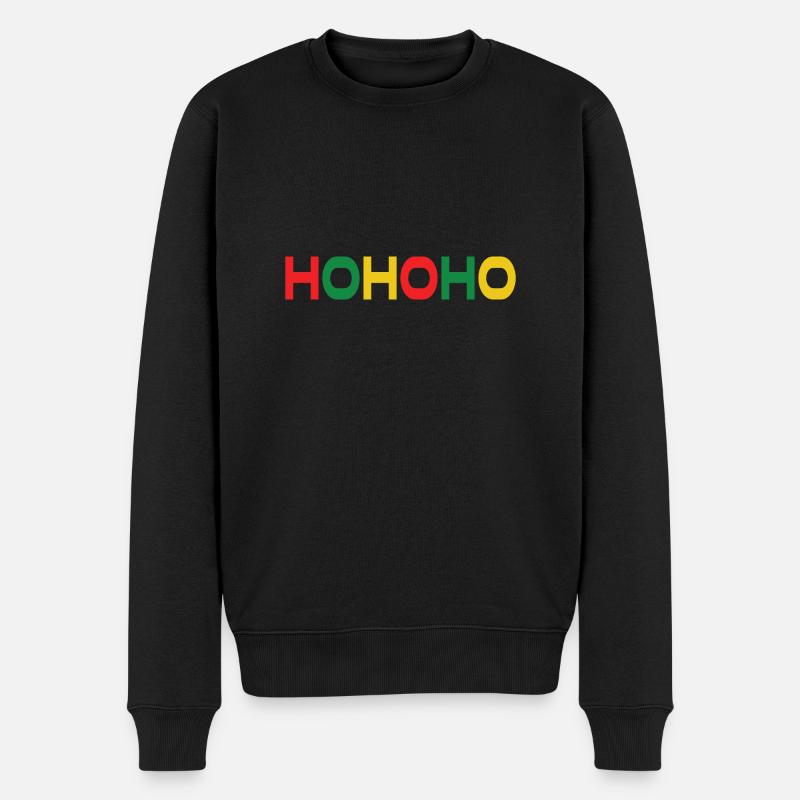 HOHOHO - Pull Premium bio Homme - noir