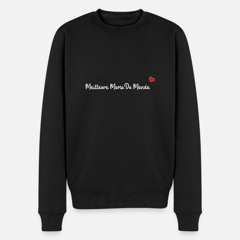 Meilleure mama du monde - Pull Premium bio Homme - noir