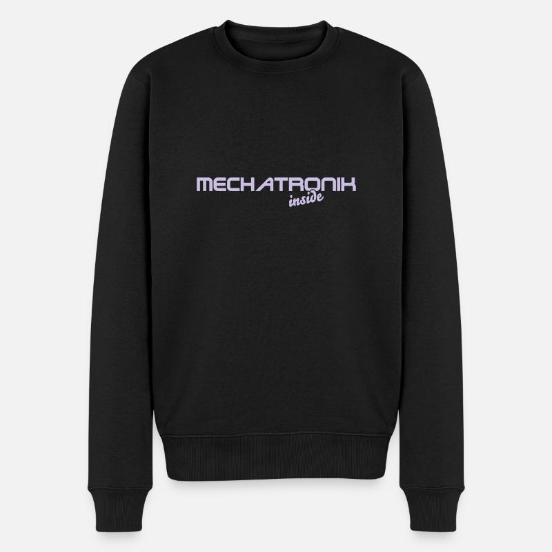 mechatronik inside 2 - Männer Premium Bio Pullover - Schwarz