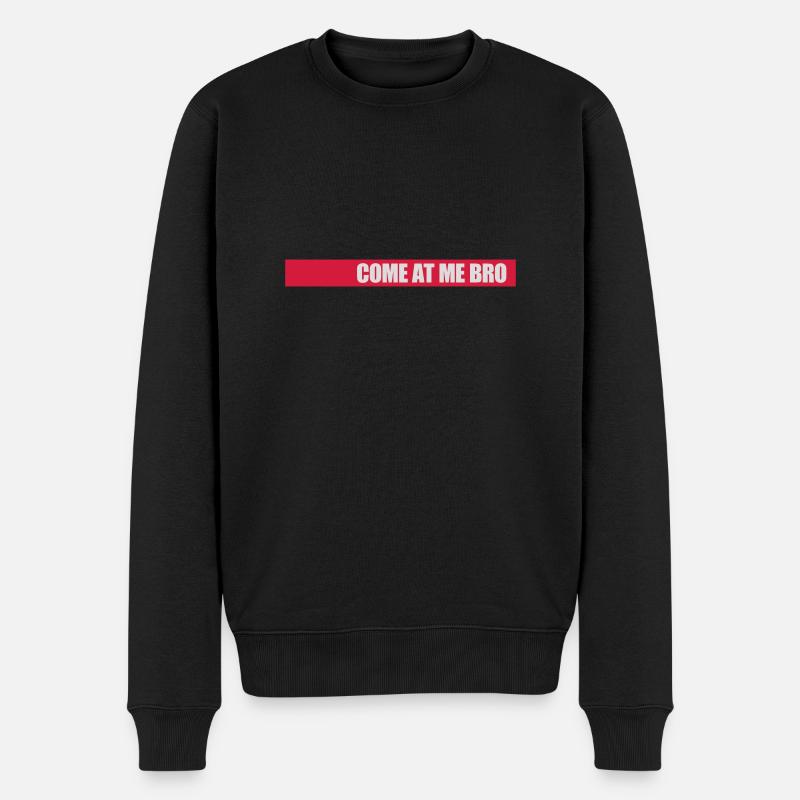 Viens à moi bro - Pull Premium bio Homme - noir