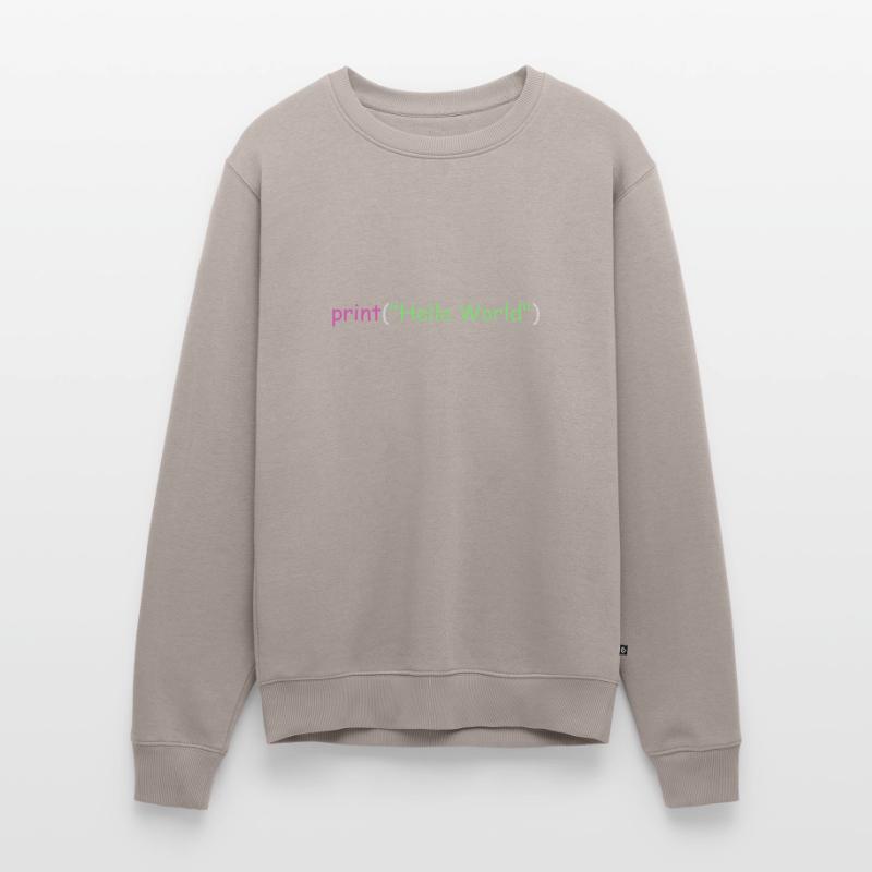 Hello World programmation Python C++ C # Pull Premium bio Homme