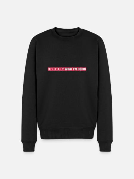 Aucune idée - Pull Premium bio Homme - noir