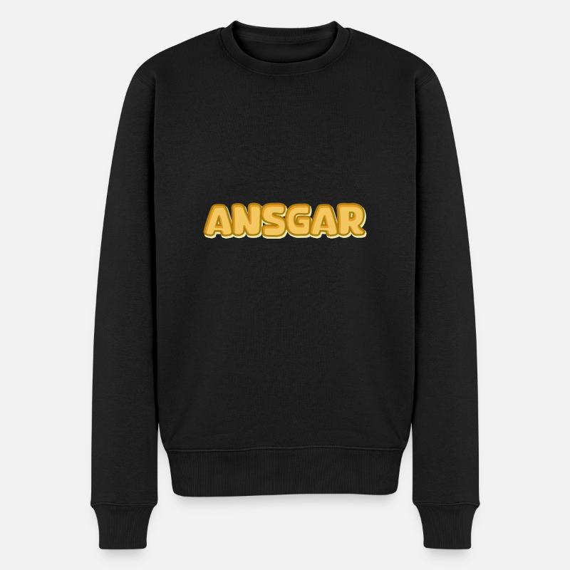 Ansgar Ansgar - Pull Premium bio Homme - noir