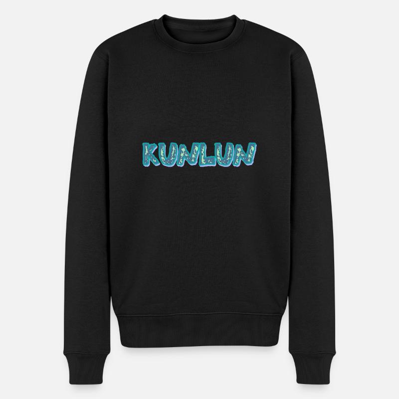 Mont Kunlun - Pull Premium bio Homme - noir