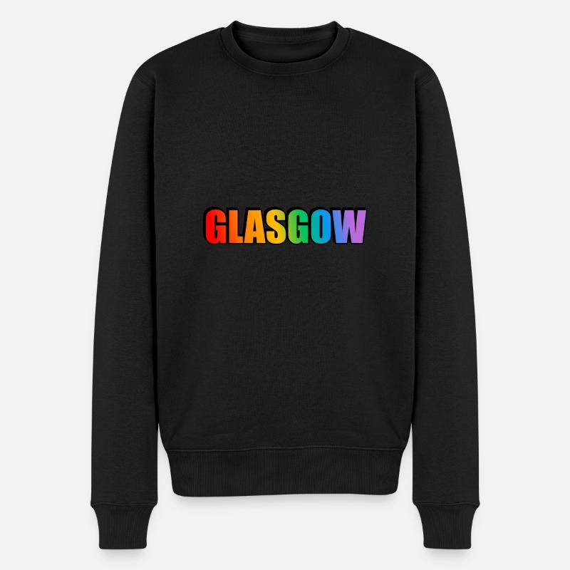 Glasgow Gay Rainbow LGBT Pride - Pull Premium bio Homme - noir