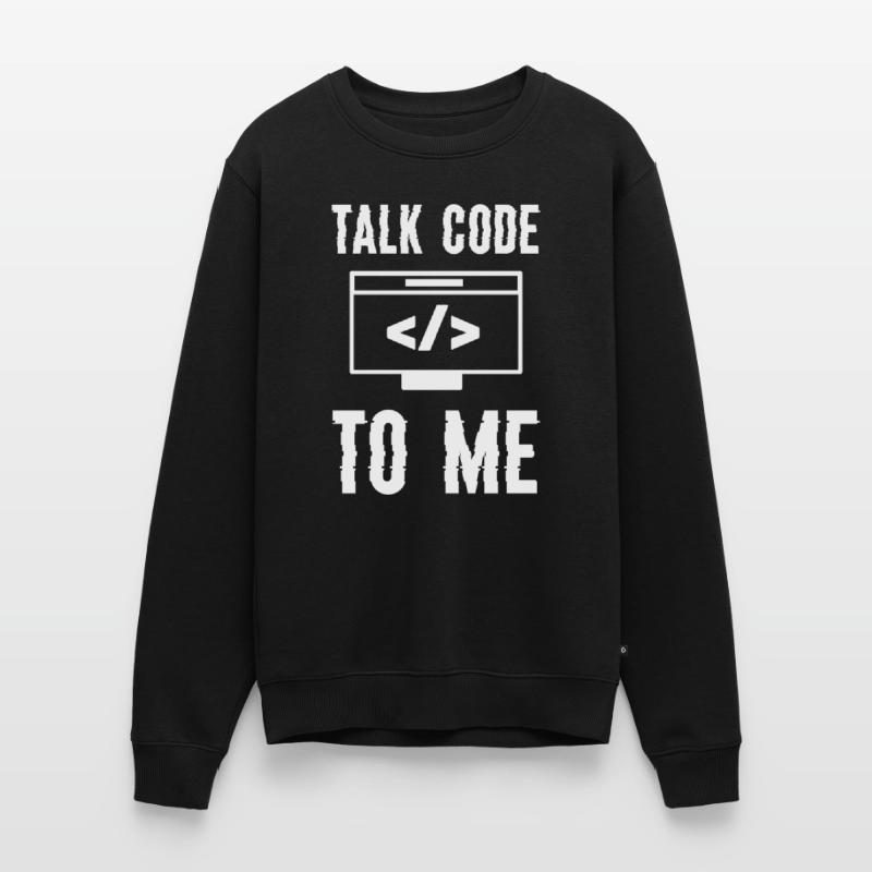 Codage Programmation Talk Code To Me Pull Premium bio Homme