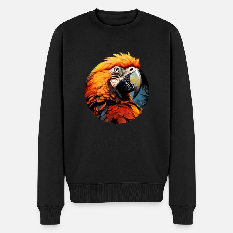 Perroquet - Pull Premium bio Homme - noir
