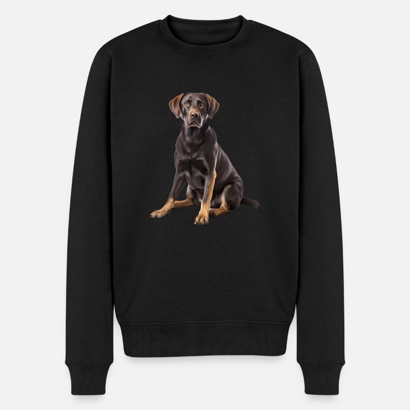 Labrador - Pull Premium bio Homme - noir