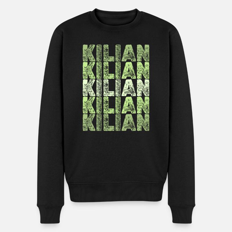 Cadeau pour Kilian - Pull Premium bio Homme - noir
