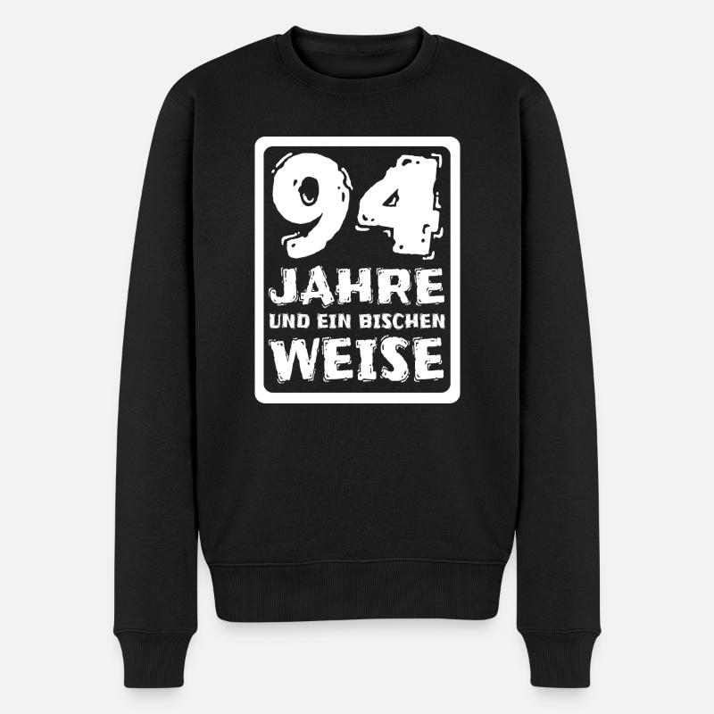 Sagesse 94 - Pull Premium bio Homme - noir