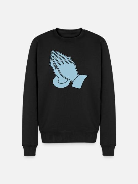 Christianity Collection - Men's Premium Organic Jumper - black