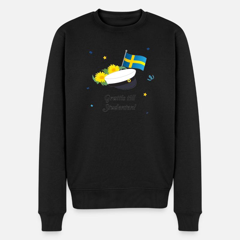 Abschlussfeier 2024 Abiturfeier - Männer Premium Bio Pullover - Schwarz