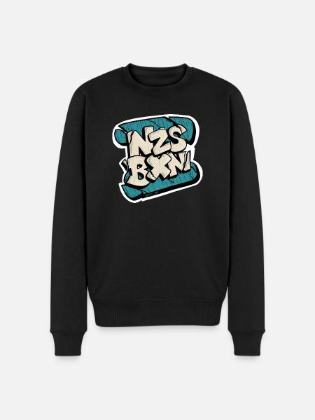 NZS BXN - Männer Premium Bio Pullover - Schwarz