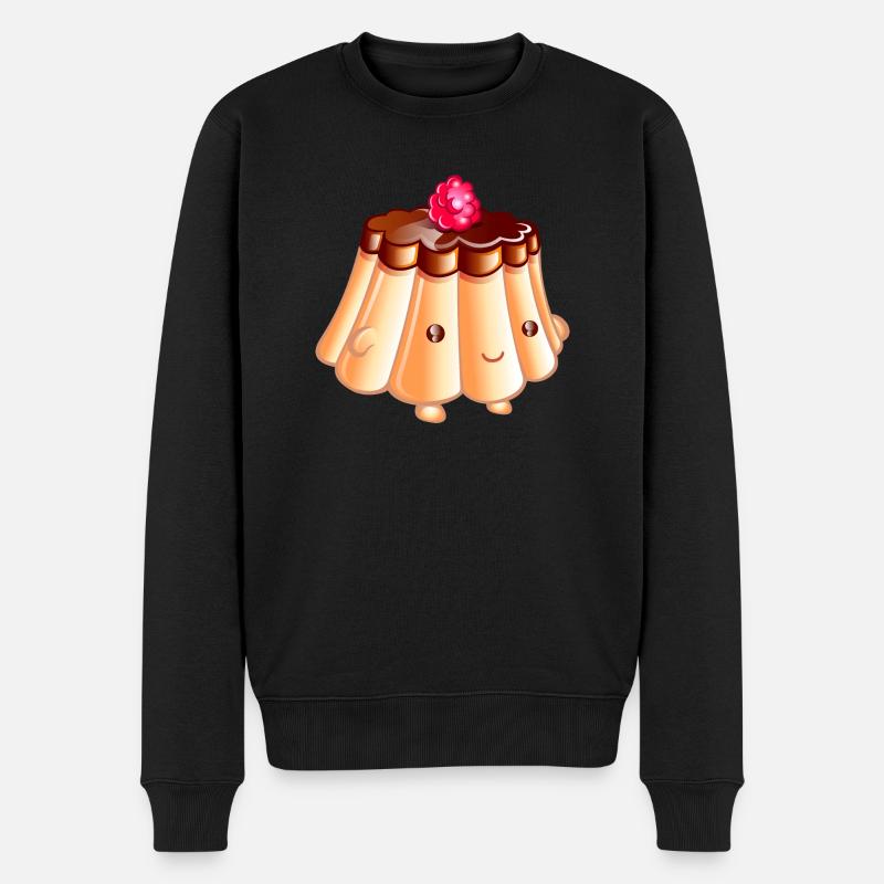 Flamboise le flan - Pull Premium bio Homme - noir