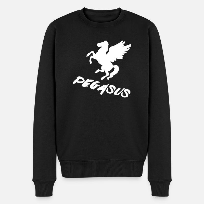 Pégase - Pull Premium bio Homme - noir