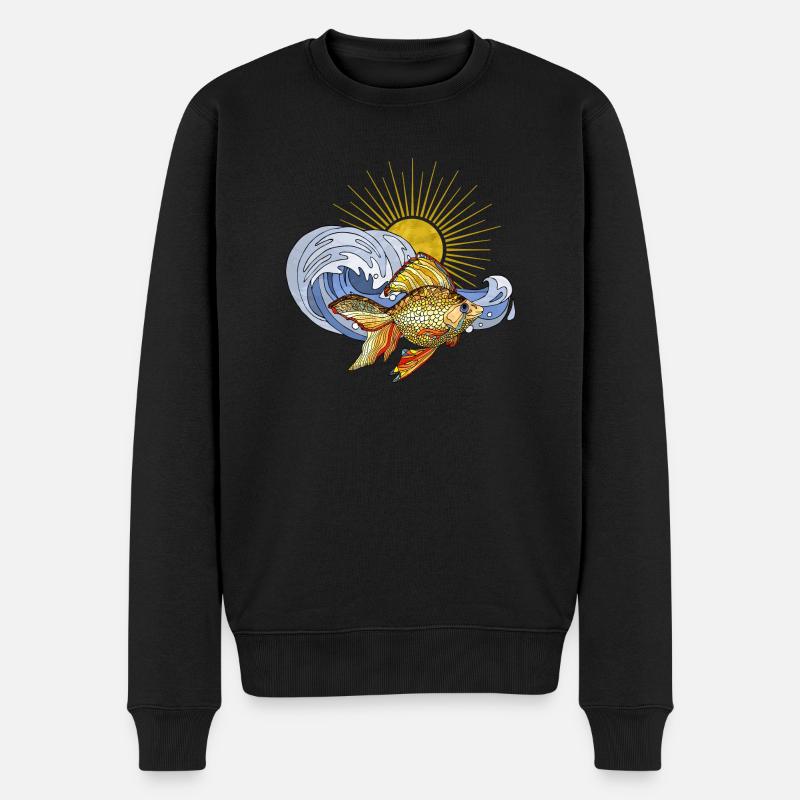 Poisson - Pull Premium bio Homme - noir