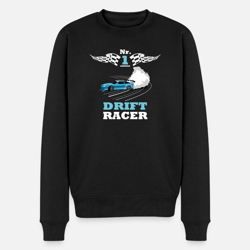 N°1 Drift Racer - Pull Premium bio Homme - noir