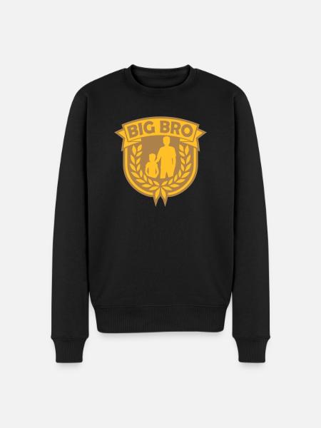 Team Banner Big Brother - Men's Premium Organic Jumper - black