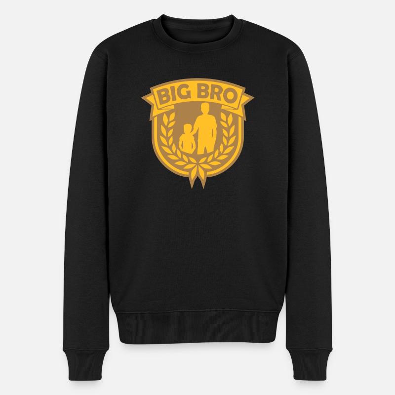 Bannière d’équipe Big Brother - Pull Premium bio Homme - noir