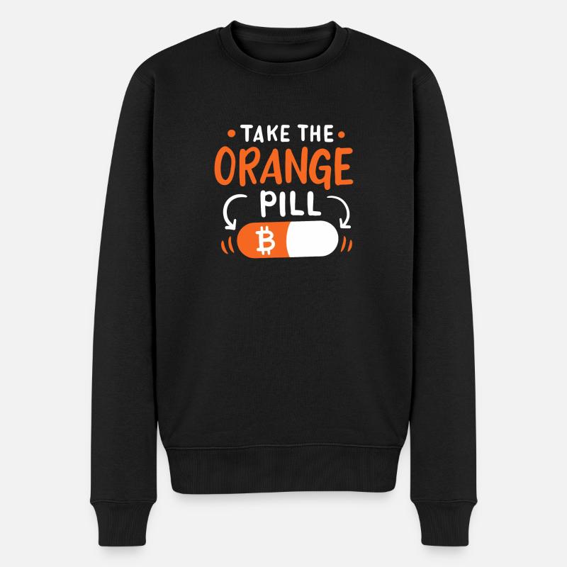Trading de crypto-monnaie - Pull Premium bio Homme - noir
