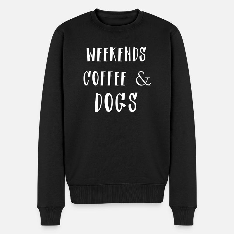 Hund Chien - Pull Premium bio Homme - noir