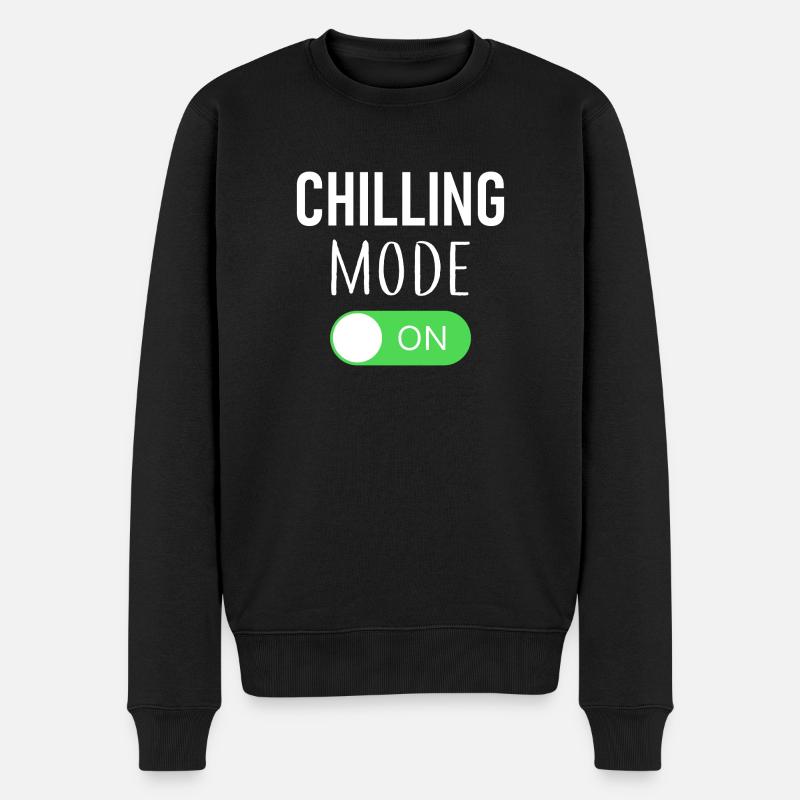 Mode refroidissement activé - Pull Premium bio Homme - noir