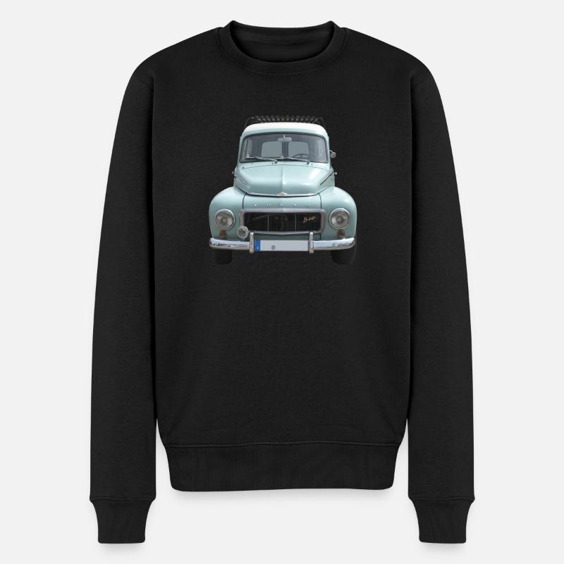 Buckelvolvo voiture ancienne - Pull Premium bio Homme - noir