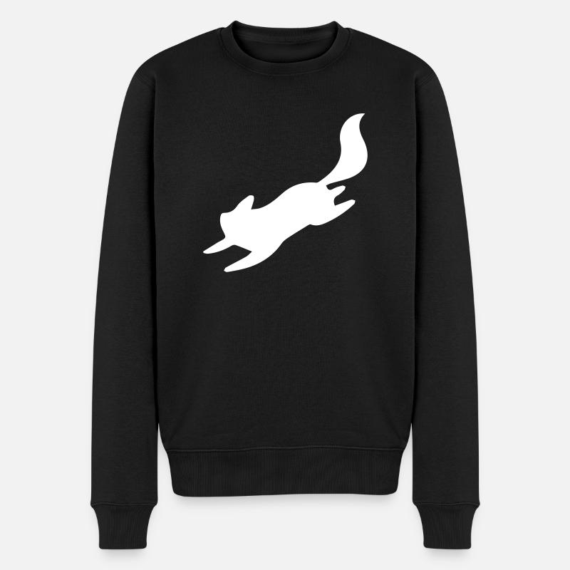 Renard - Pull Premium bio Homme - noir