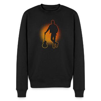 guitare classique guitare électrique guitare guitare - Pull Premium bio Homme - noir - Devant - Nico (187cm)