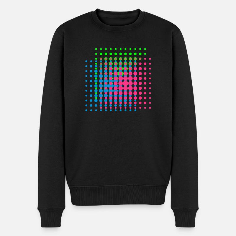 Dots II - Pull Premium bio Homme - noir