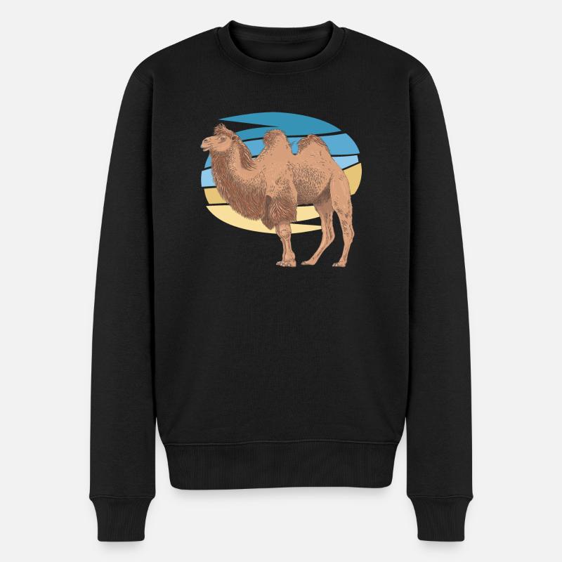 Chamelle - Pull Premium bio Homme - noir