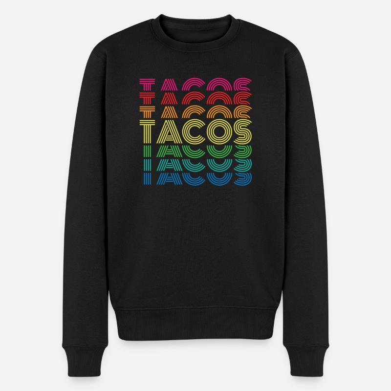 Tacos - Pull Premium bio Homme - noir