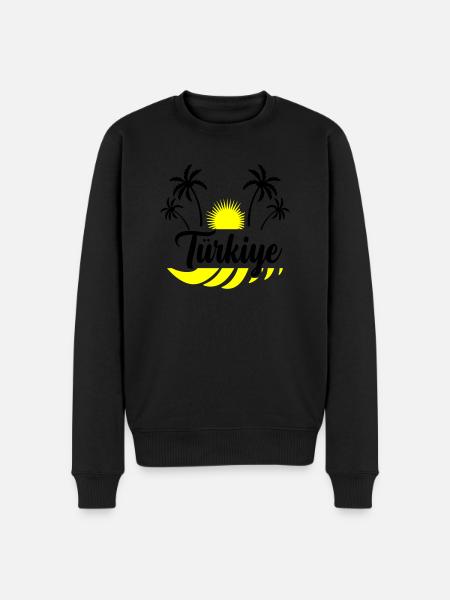 Türkiye - Men's Premium Organic Jumper - black