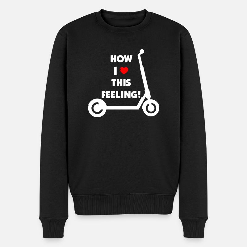 E-Scooter Scooter - Pull Premium bio Homme - noir