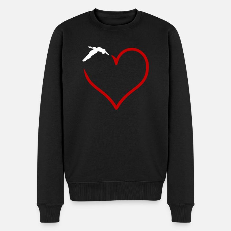 Plongée - Pull Premium bio Homme - noir