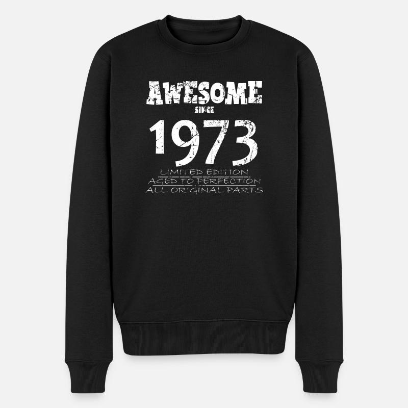 1973 - 51e anniversaire légendaire - Pull Premium bio Homme - noir