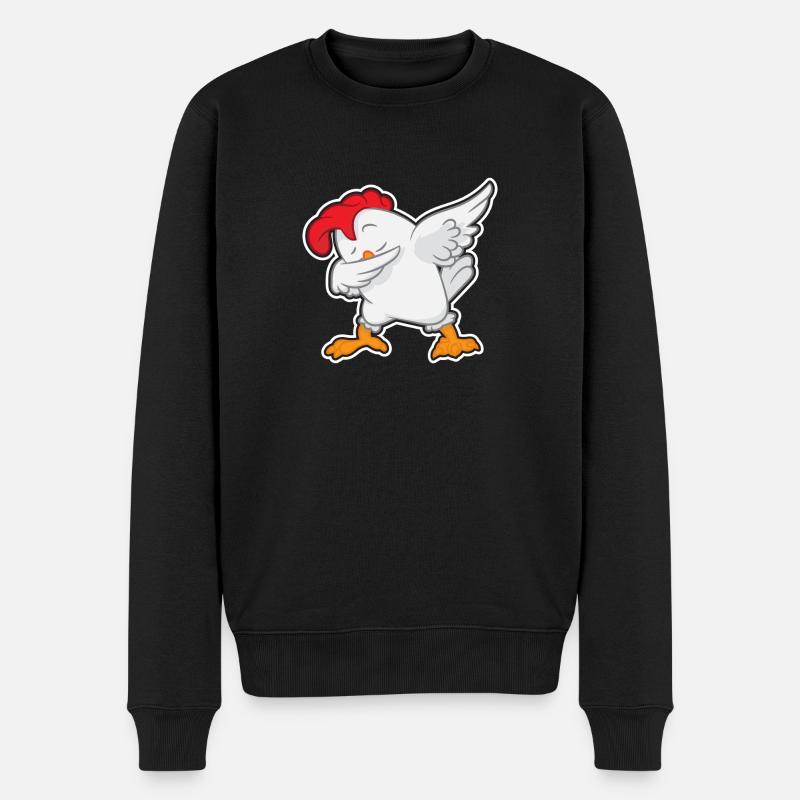 Dabbing poulet - Dab Dancing poulet - poulet - Pull Premium bio Homme - noir