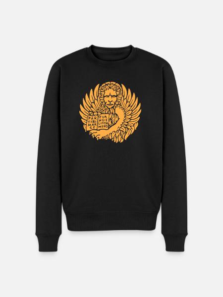 the symbol of Venice - Men's Premium Organic Jumper - black